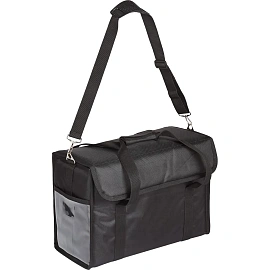 Термосумка для обедов оксфорд черная 45х20х30 см