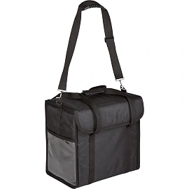 Термосумка для обедов оксфорд черная 35х25х35 см