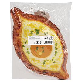 Игрушка мягкая "ХАЧАПУРИ", ткань вельбоа, 44х27 см, WOOZOO (ВУЗУ), 666980