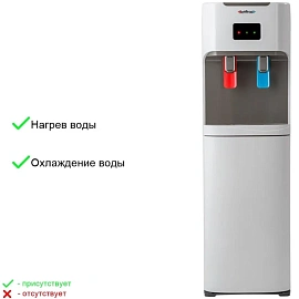 Кулер для воды HotFrost V115AE белый (нагрев и охлаждение) фото Кулер для воды HotFrost V115AE белый (нагрев и охлаждение)