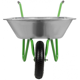 Тачка садовая Сибртех одноколесная грузоподъемность 90 кг (689615)