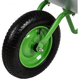 Тачка садовая Сибртех одноколесная грузоподъемность 90 кг (689615)