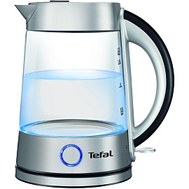 Чайник электрический Tefal KI760 серебристый