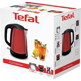 Чайник электрический Tefal KI2705 красный