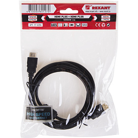 Кабель Rexant HDMI - HDMI 2 метра (17-6204)