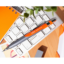 Карандаш механический оранжевый Attache Graphix 0.7 мм