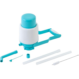 Помпа механическая VATTEN модель № 2 бирюзово-белая фото Помпа механическая VATTEN модель № 2 бирюзово-белая