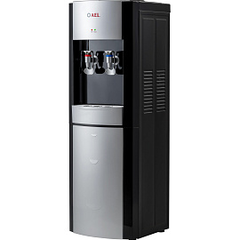 Кулер для воды AEL LD-AEL-28 черный/серебристый (нагрев и охлаждение) фото Кулер для воды AEL LD-AEL-28 черный/серебристый (нагрев и охлаждение)