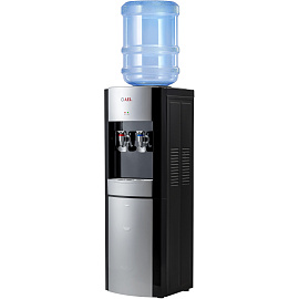 Кулер для воды AEL LD-AEL-28 черный/серебристый (нагрев и охлаждение) фото Кулер для воды AEL LD-AEL-28 черный/серебристый (нагрев и охлаждение)