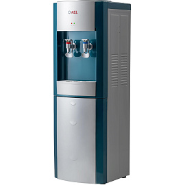 Кулер для воды AEL LD-AEL-28c бирюзовый (нагрев и охлаждение)