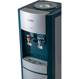 Кулер для воды AEL LD-AEL-28c бирюзовый (нагрев и охлаждение)