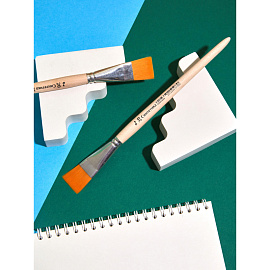 Кисть Комус Класс (№1 School) плоская синтетика №20