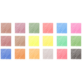 Карандаши цветные пластиковые ArtSpace "Подводный мир", 18цв., заточен., картон, европодвес