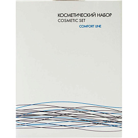 Косметический набор Comfort Line картон (ватные диски - 3 шт, ватные палочки - 3 шт, пилка - 1шт, 300 штук в упаковке)