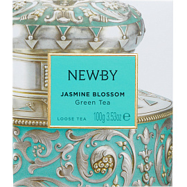 Чай листовой зеленый Newby Jasmine Blossom 100 г (жасмин)
