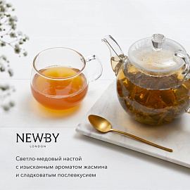 Чай листовой зеленый Newby Jasmine Blossom 100 г (жасмин)