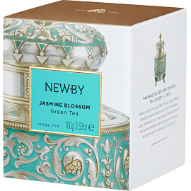 Чай листовой зеленый Newby Jasmine Blossom 100 г (жасмин)