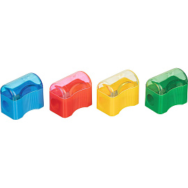 Точилка для карандашей Attache Сундучок пластиковая с контейнером