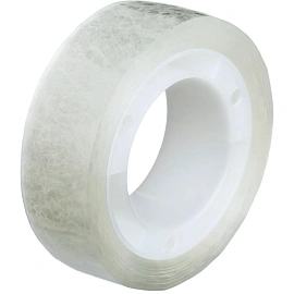 Клейкая лента канцелярская Attache прозрачная 15 мм x 20 м (10 штук в упаковке)