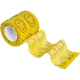 Бинт самофиксирующийся Вариант Смайл 5х450 см желтый фото Бинт самофиксирующийся Вариант Смайл 5х450 см желтый