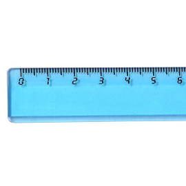 Линейка Attache 16 см пластиковая (4 штуки в упаковке)