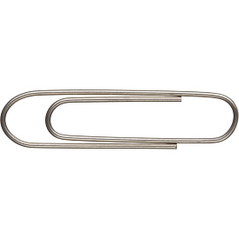 Скрепки канцелярские 50 мм Глобус С50-50 металлические (50 штук в упаковке) фото Скрепки канцелярские 50 мм Глобус С50-50 металлические (50 штук в упаковке)