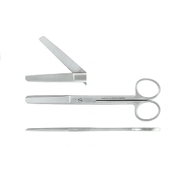 Ножницы хирургические Surgicon прямые тупоконечные 165 мм