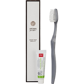 Набор зубной Aroma Garden картон (зубная щётка, зубная паста, 200 штук в упаковке)