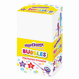 Мыльные пузыри "Волшебная палочка-Единорог", 120 мл, ЮНЛАНДИЯ, 664485