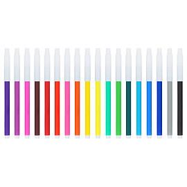 Фломастеры ArtSpace "Футбол", 18цв., ПВХ, европодвес фото Фломастеры ArtSpace "Футбол", 18цв., ПВХ, европодвес