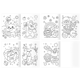 Раскраска А5, 16 стр., ТРИ СОВЫ "Для девочек