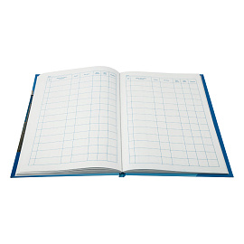 Журнал регистрации посетителей OfficeSpace, А4, 96л., твердый картон, 7БЦ, блок офсетный