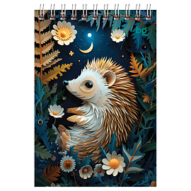 Блокнот А6 40л. на гребне BG "Paper art