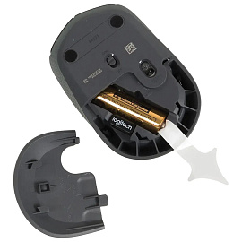 Мышь беспроводная Logitech M171 черная (910-004643/910-004424)