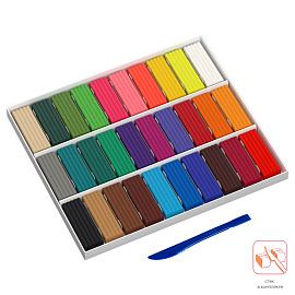 Пластилин Гамма Мультики 30 цветов 600 г со стекой фото Пластилин Гамма Мультики 30 цветов 600 г со стекой