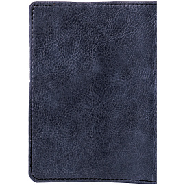 Обложка для паспорта OfficeSpace "Travel", экокожа, серый, тиснение фольгой