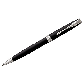 Ручка шариковая Parker Sonnet CT цвет чернил черный, цвет корпуса черный (артикул производителя 1931524)