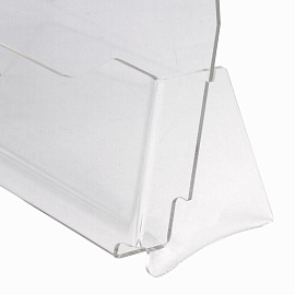 Подставка настольная для рекламных материалов (240х215х32 мм), А4, STAFF, 291172 фото Подставка настольная для рекламных материалов (240х215х32 мм), А4, STAFF, 291172