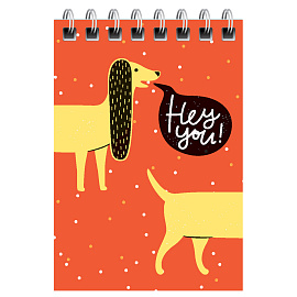 Блокнот А7 40л. на гребне BG "Funny picture