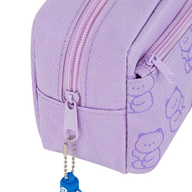 Пенал ЮНЛАНДИЯ ЮНИОР, 2 отделения, "Cool vibes", 21х9х8 см, 273821