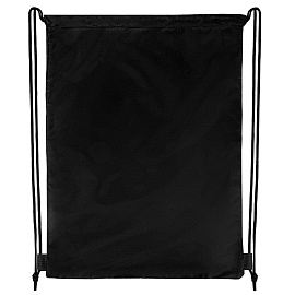 Мешок для обуви BRAUBERG ПРОЧНЫЙ, на шнурке, черный, 42x33 см, 227143