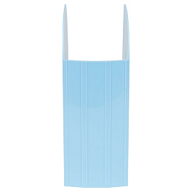 Лоток для бумаг вертикальный СТАММ "Фаворит", голубой, ширина 90мм фото Лоток для бумаг вертикальный СТАММ "Фаворит", голубой, ширина 90мм