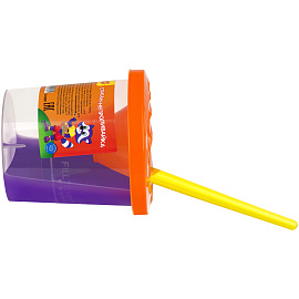 Стакан-непроливайка Мульти-Пульти, оранжевый фото Стакан-непроливайка Мульти-Пульти, оранжевый