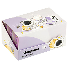 Точилка пластиковая MESHU "Cute Bear", 1 отверстие, ассорти фото Точилка пластиковая MESHU "Cute Bear", 1 отверстие, ассорти