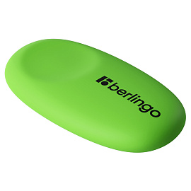 Ластик Berlingo "Ergonomic", овальный, термопластичная резина, 50*30*8мм фото Ластик Berlingo "Ergonomic", овальный, термопластичная резина, 50*30*8мм