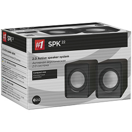 Колонки компьютерные DEFENDER SPK 22, 2.0, 2х2, 5Вт, пластик, черный, 65503 фото Колонки компьютерные DEFENDER SPK 22, 2.0, 2х2, 5Вт, пластик, черный, 65503