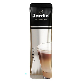 Кофе порционный растворимый Jardin 3 в 1 Latte 8 пакетиков по 18 г