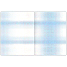 Тетрадь А4, 80 л., BRAUBERG, скоба, клетка, обложка картон, "Mix", 404046