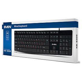 Клавиатура проводная Sven KB-S305 (SV-018801) фото Клавиатура проводная Sven KB-S305 (SV-018801)