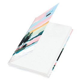 Ежедневник датированный 2026 145х215 мм, А5, STAFF, ламинированная обложка, "Живопись", 117329